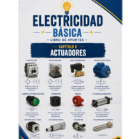 Portada del libro de actuadores y motores eléctricos en PDF