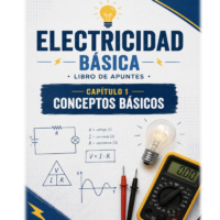 Portada del libro de conceptos básicos de electricidad en PDF